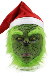 Маска из латекса Гринч (Grinch) - фото